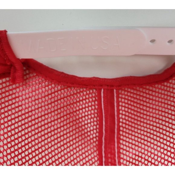 Vintage McKay Empire Plow Company Red White Mesh Snapback Trucker Hat‎ RCC USA - Picture 11 of 11